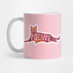 Check MEOWt - funny cat pun Mug